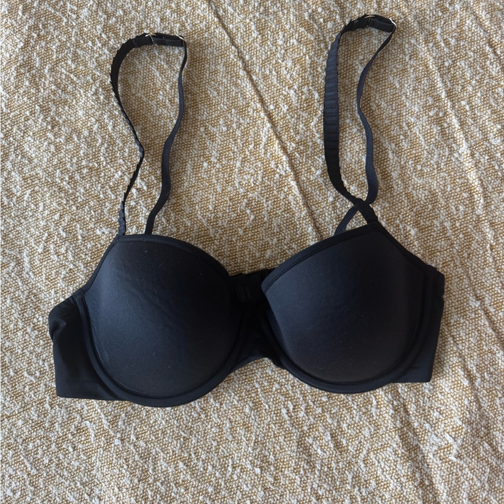 ThirdLove Black Underwire T-Shirt Bra size 34B1/2